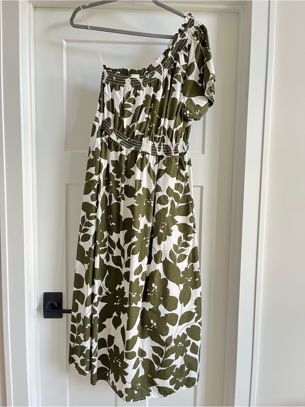 J.Crew One-Shoulder Floral Midi Dress - Picture 2 of 4